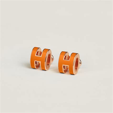 hermes pop h lilas|Mini Pop H earrings .